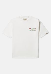 Casual Pas De Monaco men's oversized t-shirt, ecru-white
