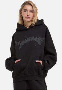 Comfortable Felicious women's hoodie, 310 g/m², made of cotton, black