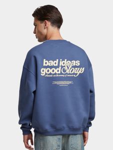 modernes Another Cotton Lab Herren Sweatshirt mit Baumwolle Blau