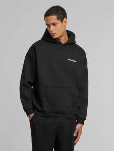 bequemer Another Cotton Lab Herren Hoodie mit Baumwolle Schwarz