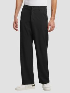 Eleganti jeans elasticizzati da uomo Another Cotton Lab, neri