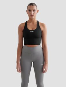 modern aim'n women's stretch T-shirt black