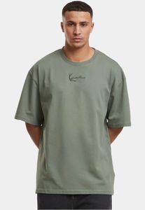 Comfortable Karl Kani men's T-shirt with cotton, green