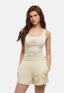 Comoda t-shirt elasticizzata da donna Felicious in cotone, beige