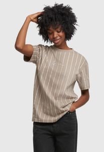 Comoda t-shirt da donna Karl Kani in cotone, beige