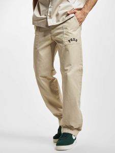 bequeme PEGADOR Herren Jeans Reißverschluss Taschen Beige