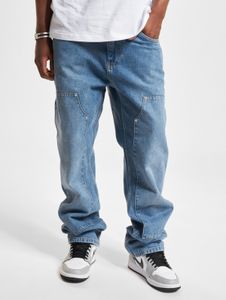 Comodi jeans da uomo PEGADOR, vestibilità dritta, in cotone, blu