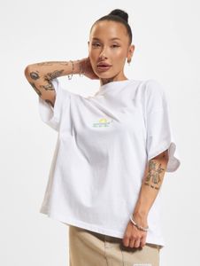 Modern PEGADOR women's T-shirt with cotton, white