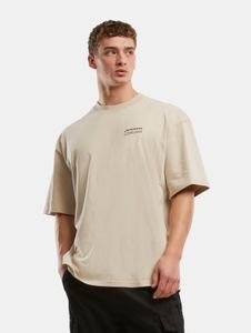 Casual PEGADOR men's T-shirt with cotton, beige