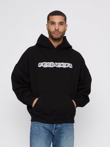 Sweat à capuche confortable PEGADOR pour homme, en coton noir