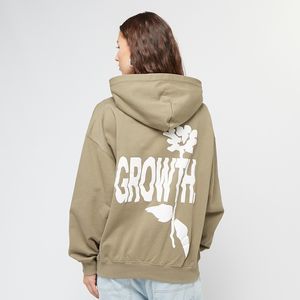 Sudadera con capucha suave para mujer de PEGADOR, de algodón, color beige.