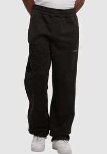 Pantalones modernos de hombre PEGADOR de algodón, color negro.