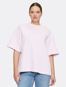 Comfortable PEGADOR women's T-shirt with cotton, pink