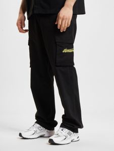 Jeans da uomo Rocawear moderni con tasche in cotone, neri