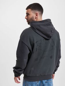 Felpa con cappuccio da uomo Modern Rocawear, oversize, 460 g/m², cotone, antracite