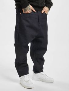 bequeme Rocawear Herren Jeans Taschen Straight Fit mit Baumwolle Navy