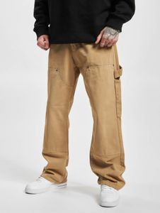 Vaqueros elegantes para hombre de Rocawear, con cremallera, denim con algodón, color beige.