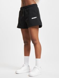Summer Rocawear women's shorts with drawstring and pockets, cotton, black