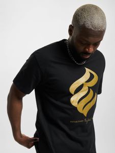 Comfortable Rocawear men's T-shirt with cotton, black