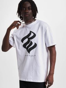 lässiges Rocawear Herren T-Shirt mit Baumwolle Weiß/Schwarz