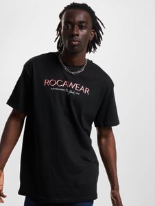 Comfortable Rocawear men's T-shirt with cotton, black