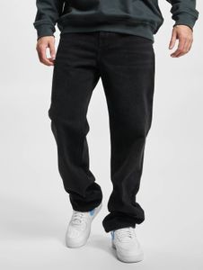 moderne Sixth June Herren Jeans Skinny Fit Taschen Schwarz