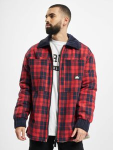 moderne Southpole Herren Jacke Taschen Oversize 175 g/m² mit Baumwolle Rot