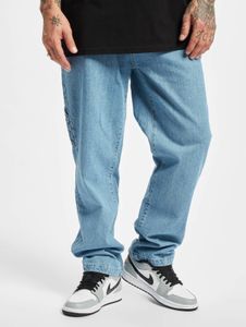 Jeans da uomo Southpole eleganti con tasche con zip, in cotone, blu