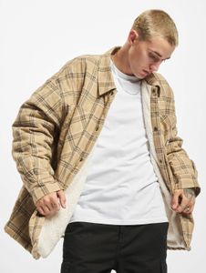 Veste homme Modern Southpole à poches, matelassée, coton 175 g/m², beige