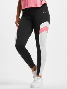 Modern STARTER women's stretch trousers 210 g/m² black/white/pink