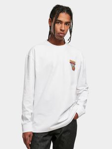 Soft STARTER men's oversized sweatshirt, 240 g/m², made of cotton, white