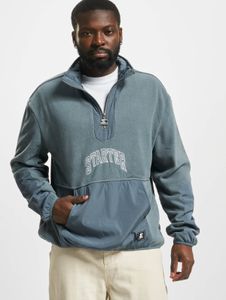 Sudadera Soft Starter para hombre, con cremallera, de felpa, 250 g/m², gris.