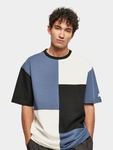 Casual STARTER men's T-shirt 240 g/m² with cotton, blue/white/black