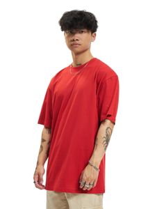 T-shirt sportiva da uomo URBAN CLASSICS, oversize, 180 g/m², cotone, rossa