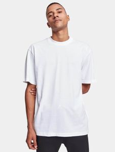 sporty URBAN CLASSICS men's T-shirt, oversize, 180 g/m², cotton, white