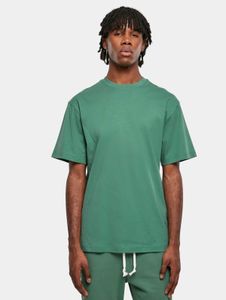 T-shirt sportiva da uomo Urban Classics, oversize, 180 g/m², cotone, verde