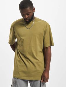 Camiseta oversize para hombre Modern URBAN CLASSICS, 180 g/m², de algodón, color verde oliva.