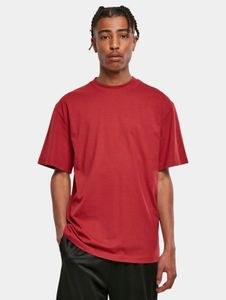 Camiseta oversize para hombre de Casual Urban Classics, 180 g/m², algodón, roja.