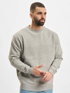 Felpa da uomo URBAN CLASSICS morbida, 380 g/m² in cotone, colore grigio