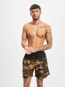 Pantalon homme Modern Urban Classics avec cordon de serrage et fermeture éclair, 120 g/m², camouflage
