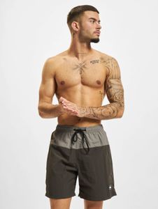 Comodi pantaloncini da uomo Urban Classics con coulisse e cerniera, 120 g/m², antracite/grigio