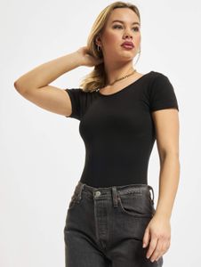 Vestido femenino Urban Classics para mujer, tejido elástico de 180 g/m² con algodón, color negro.