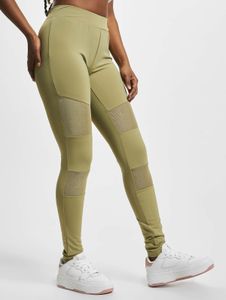 Versatile Urban Classics women's trousers, stretch mesh, 210 g/m², beige