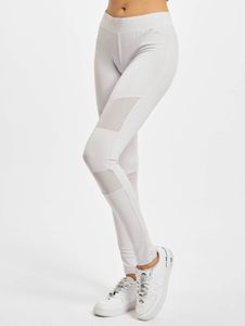 comfortable Urban Classics women's trousers stretch mesh 210 g/m² light purple