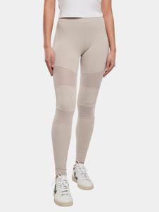 Versatile Urban Classics women's trousers, stretch mesh, 210 g/m², grey