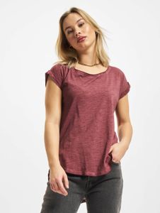Comoda t-shirt da donna Urban Classics, 140 g/m², cotone, rossa