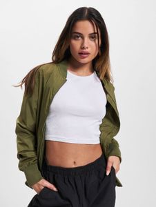 Simple Urban Classics women's jacket with pockets, 78 g/m² khaki