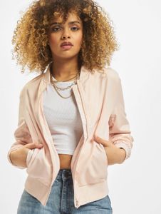 Chaqueta de mujer Simple Urban Classics, denim, 78 g/m², rosa