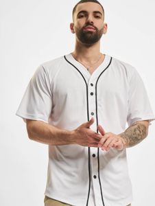 Polo de hombre Casual Urban Classics, de malla, 170 g/m², blanco/negro