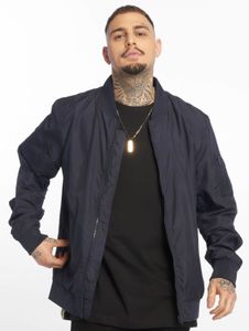 Veste homme élégante URBAN CLASSICS avec fermeture éclair, 78 g/m², bleu marine